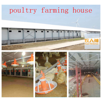 Automatic Chicken Equipment in Poultry House From Super Herdsman